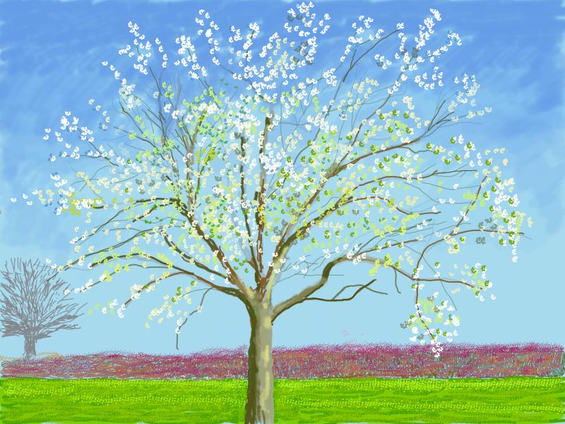 SOLD OUT - David Hockney: The Arrival of Spring, Normandy, 2020