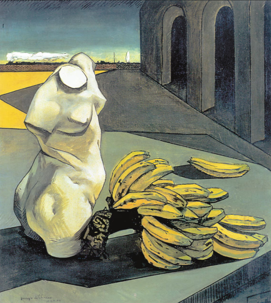  Giorgio de Chirico, The Uncertainty of the Poet, 1913 © DACS 2019